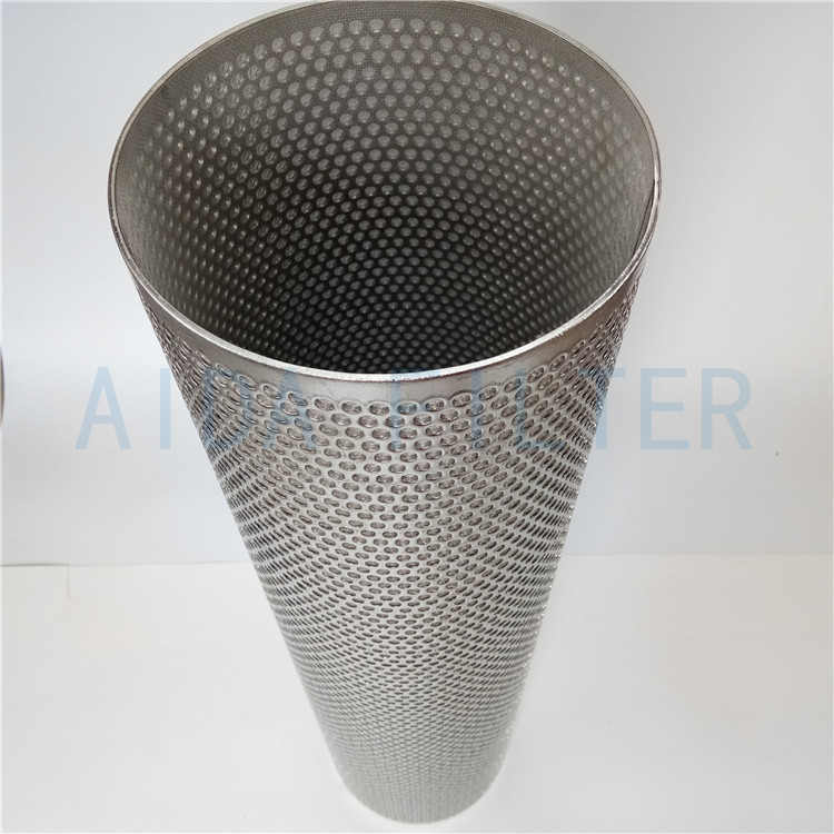 Chinese Suppliers punching composite sintered wire mesh for perforated filter