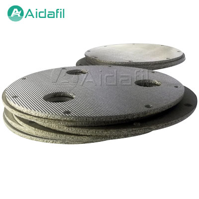 Stainless steel filter disc