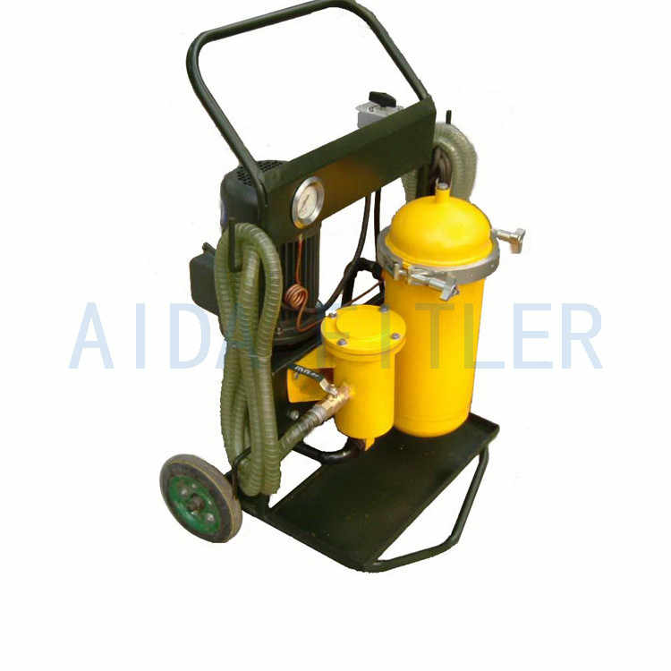 LYC-100A Movable hydraulic oil cleaning machine