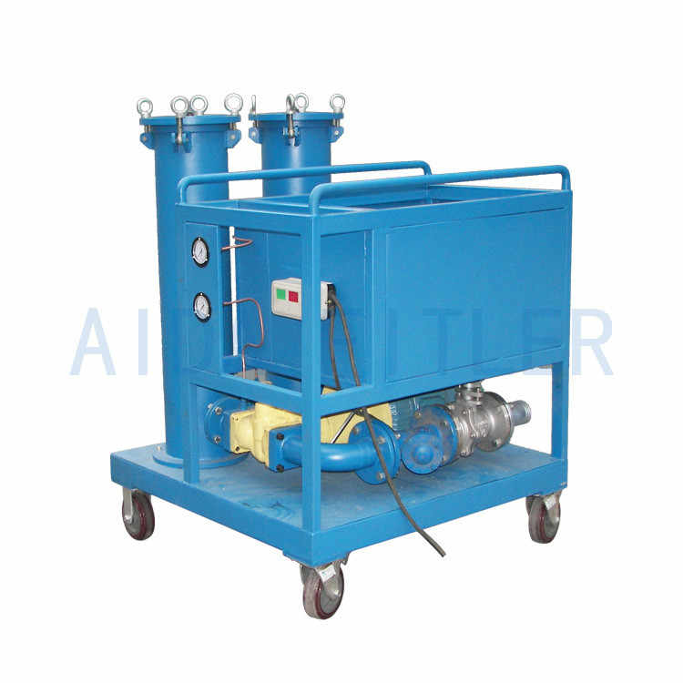 High viscosity lubricating oil purifier machine