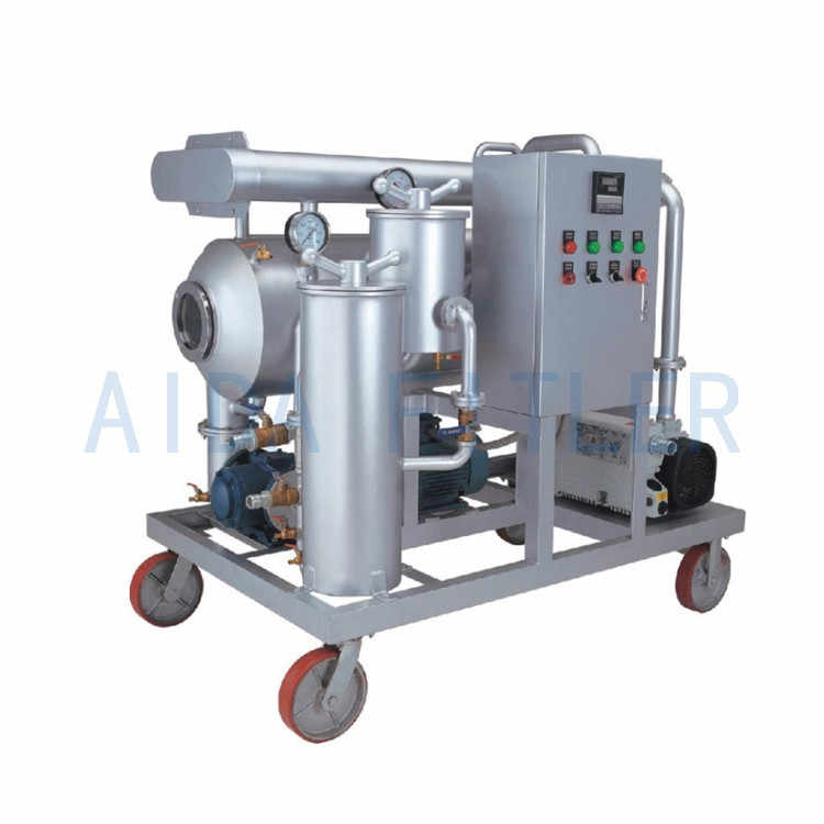 Vacuum oil filtrating machine ZLYC-25 for turbine oil