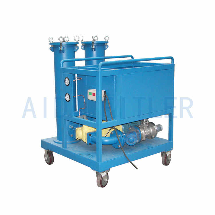 Waste engine oil purifier to diesel oil