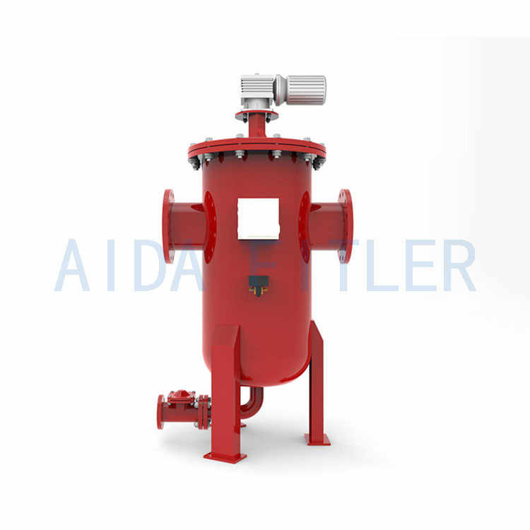 Industrial automatic self cleaning water filter