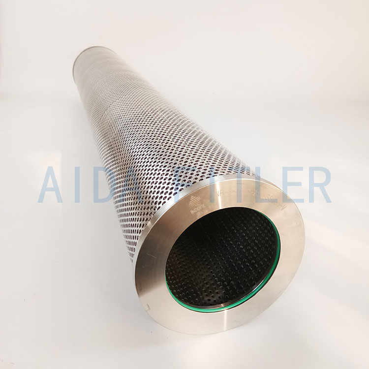 Replacement for Indufil hydraulic filter element INR-S00125-D-SPG-V