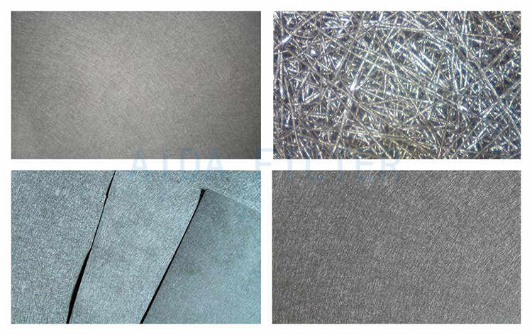 High temperature Stainless Steel Netless sintered felt