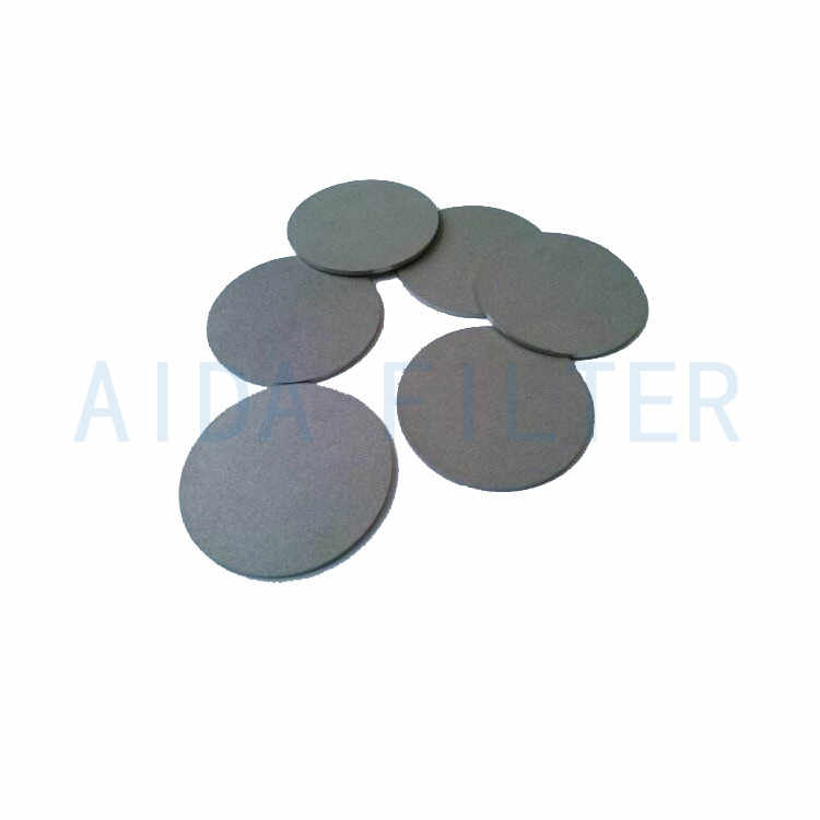 Stainless steel metal powder sintering filter disc for oil filtration