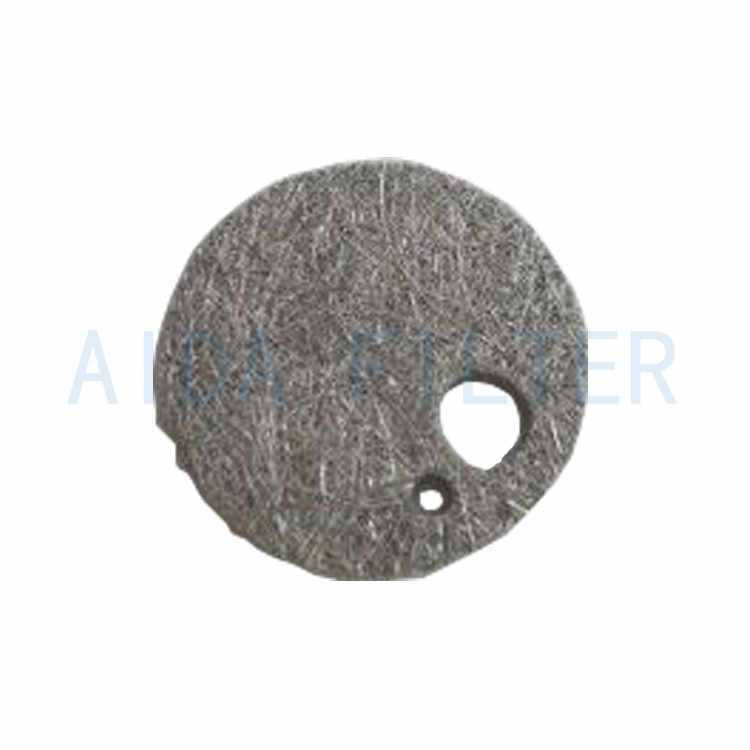 stainless steel woven mesh sintered fiber felt for liquid filter