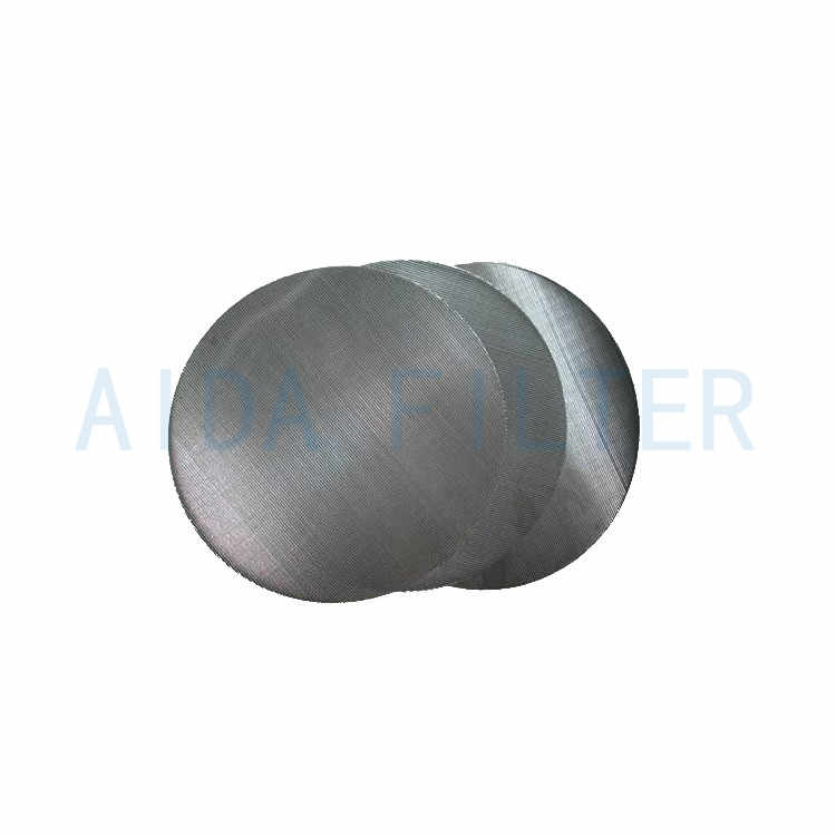 Manufacturer direct supply sintered stainless steel filter disc for explosion-pr