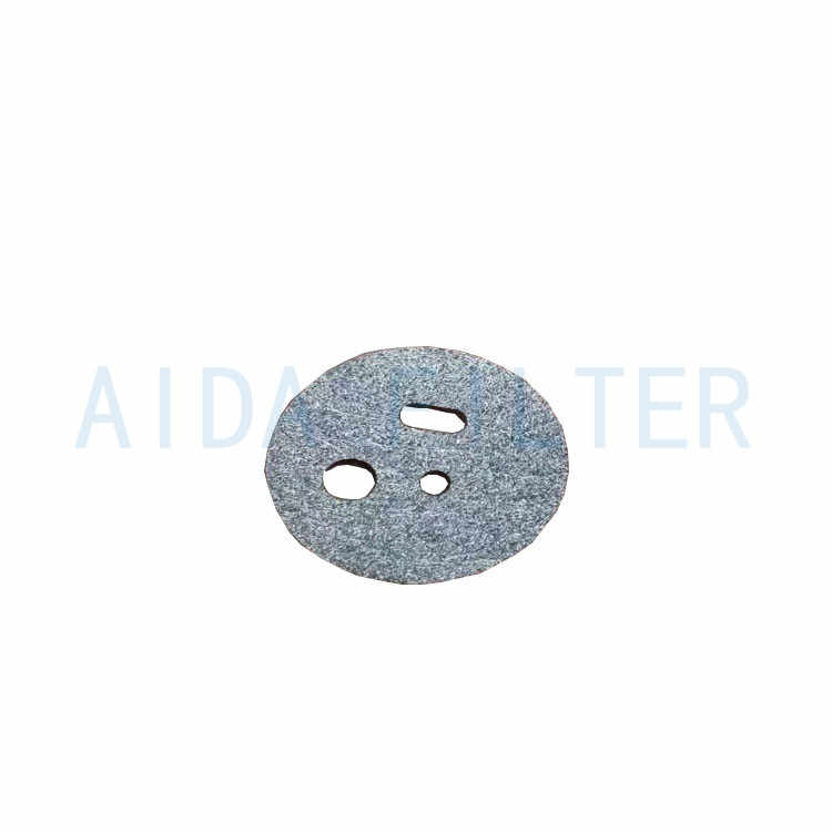 China Henan Xinxiang Porosity Sintered Fiber Felt Filter Disc Plate