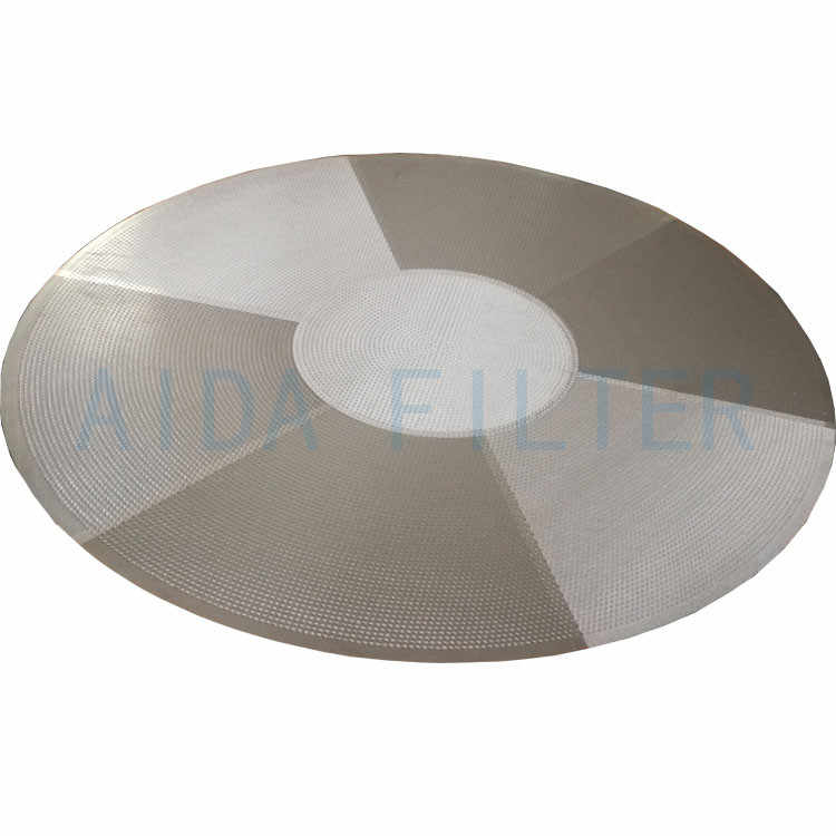 Stainless steel sintered wire mesh square Fluidization plate