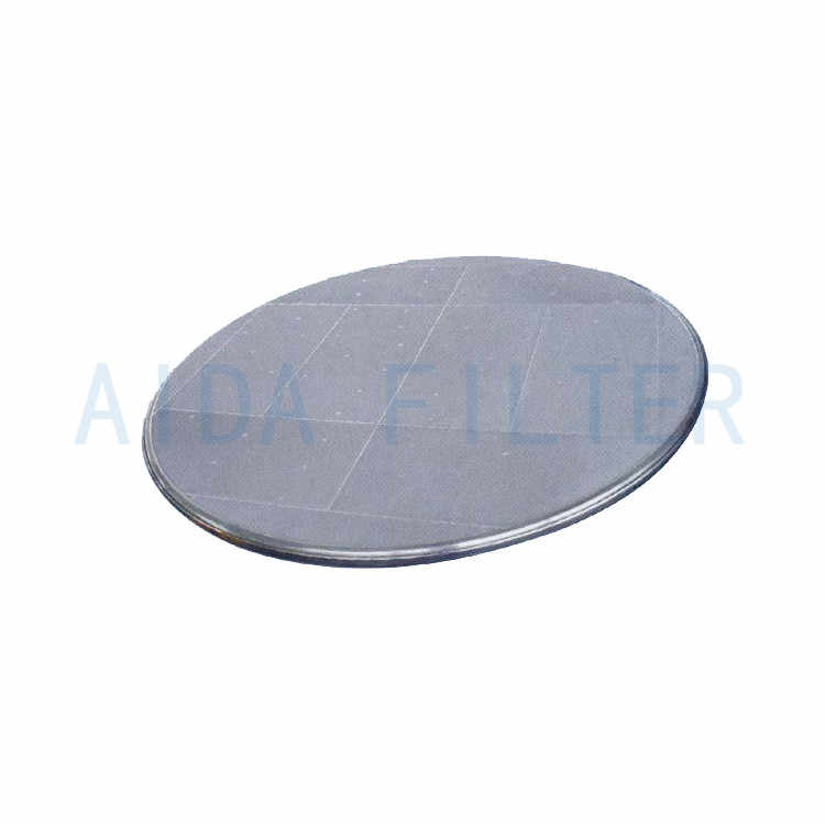 Ultra fine 1 2 3 5 10 20 micron round fluidization plate