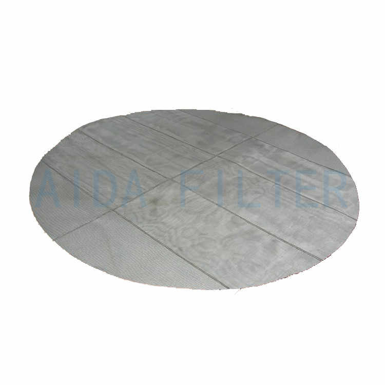 High quality multi layers micron fluidizing wire mesh plate