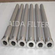 Multilayer sintered wire mesh filter