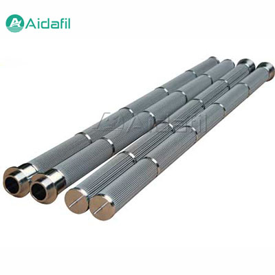 Stainless steel sintered mesh filter element