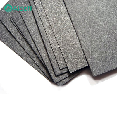 Nickel fiber felt filter material