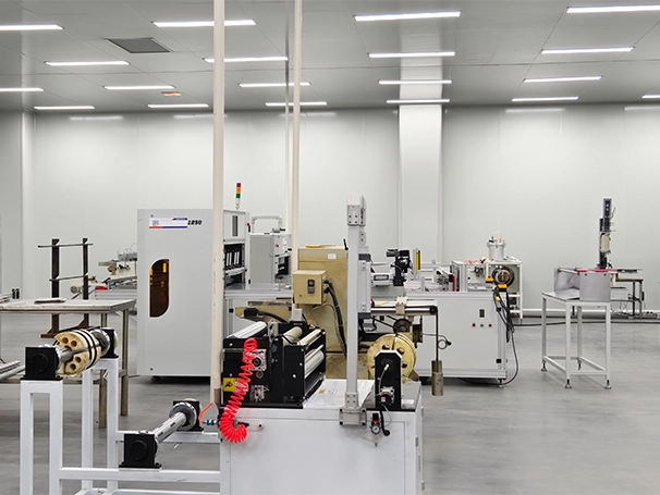 Filter media slitting and processing equipment