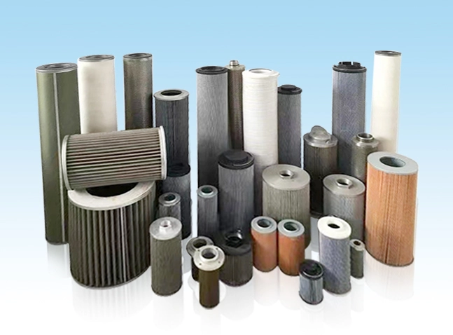 Hydraulic filter elements