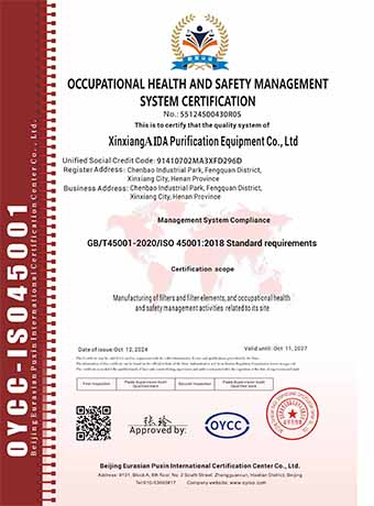 ISO 45001 Occupational Health & Safety Management System