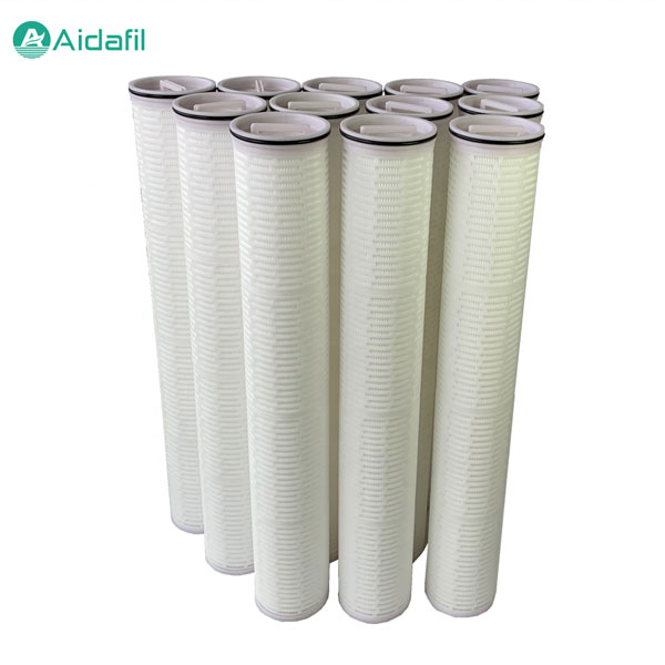  high flow PP pleated water filter element HFU620UY200H4W