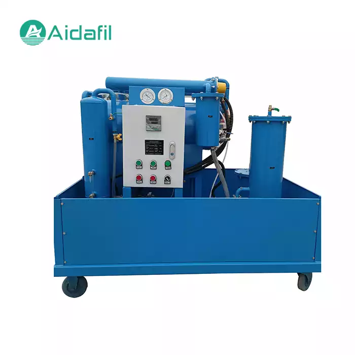 Waste engine oil purifier to diesel oil